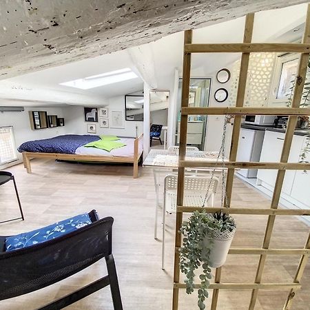 Petit St Louis Studio Mansarde Atypique Climatise Sète Exteriér fotografie